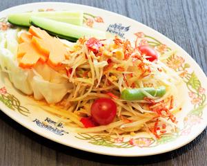 19.パパイヤサラダ SOMTAM THAI
