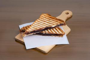 あんバターチーズホットサンド