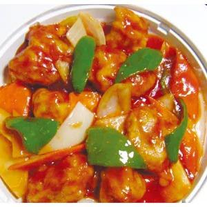 酢豚弁当(スープ付)