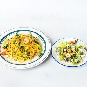 セット:ジャポネ ＆ ハーフ シーザーサラダ