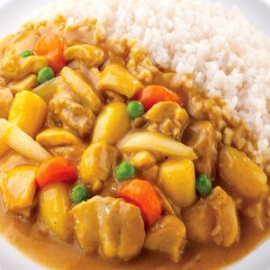 鶏肉カレー煮込み丼【盖】【新品キャンペーン大盛り無料】