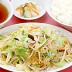野菜炒め定食