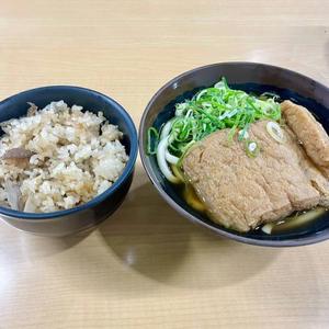 でんきつねうどん定食