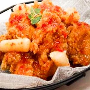 スイートチリチキン(半羽/8ピース/600g)Korean Spice Mix Chicken (Half)