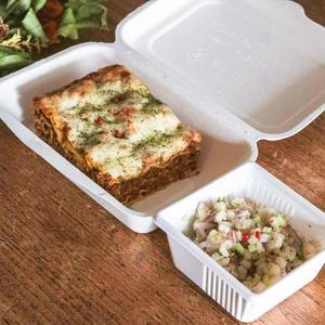 ラザニアともち麦と色々野菜のサラダセット