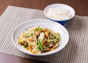 肉野菜炒め定食