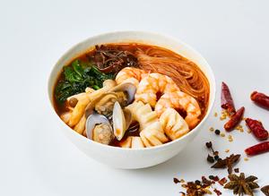 シーフード麻辣湯春雨 Seafood Hot ＆ Sour Bean Starch Vermicelli
