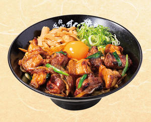 豚ハラミ牛ホルモン焼肉油そば