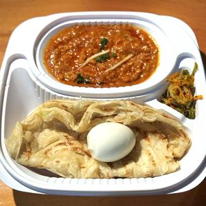 ドライキーママサラ弁当/Dry keema Masala Bento