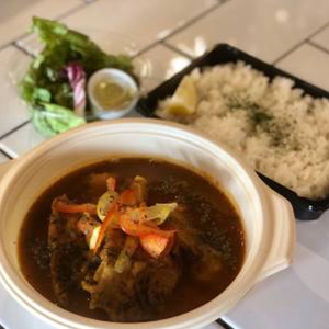 ロティサリーチキンのオリジナルスープカレー