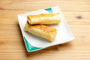 鶏肉の玉ねぎのパンケーキ