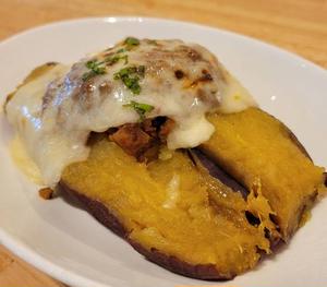 焼き芋【チーズカレー】 Bitesize baked Sweet potato with cheese curry