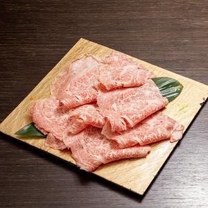 鹿児島黒牛A5ランク12番リブロース(160g)、野菜盛り