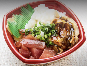 丼丸 アナゴ漬けエンガワ
