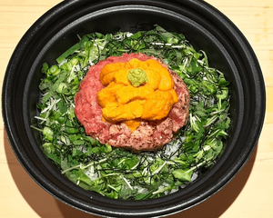 ネギトロ丼 雲丹(ウニ)のせ【竹】
