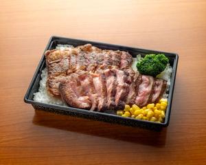 牛ステーキめし カルビ・タン(200g)