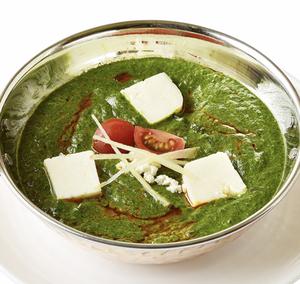 ほうれん草パニル カレーSpinach panner curry