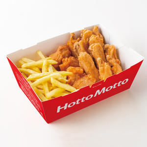 ほっともっと Wチキン＆ポテトBOX