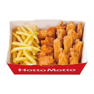ほっともっと Wチキン＆ポテトBOX