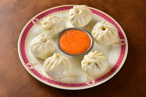 モモ蒸し餃子(8個) Steamed Momo Dumplings (8p)