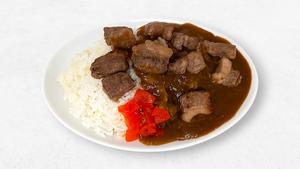中落ちカルビカレー