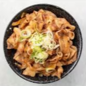 当店人気メニューコンボセット(「ぶた丼10%増量」、「唐揚げ5個」)