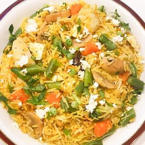 Vegetable Biriyani 野菜のビリヤニ