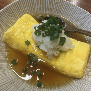 酒場の出汁浸し玉子焼き