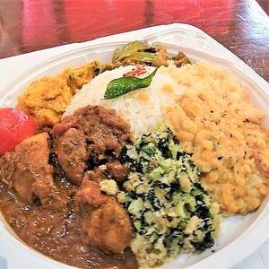 アーユルヴェーダスリランカカレープレート ヴィーガン仕立て