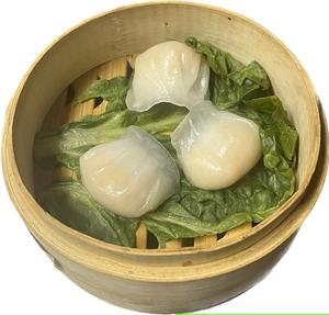 蒸しエビ餃子