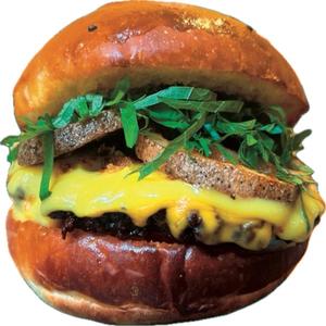 蓮根チーズバーガー Double