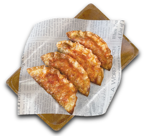 キムチ揚げ餃子(4個)  Fried Kimchi Duplings   