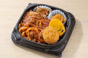 ポークチャップ弁当