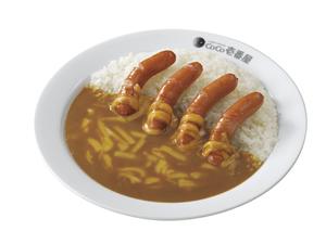 ソーセージ(4本)カレー+チーズ