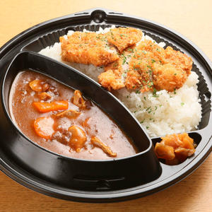 ヒレカツカレー2枚