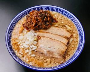 背脂中華そば辛子高菜#レンジ調理推奨