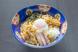 menu特製温玉油そば menu Special Poached Egg Oil Soba