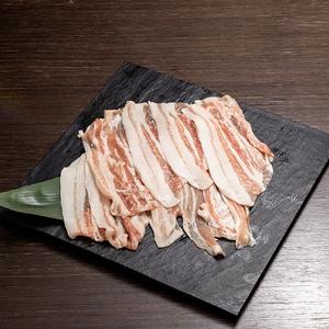 絶品のSPF岩中豚バラ(180g) 、野菜盛り