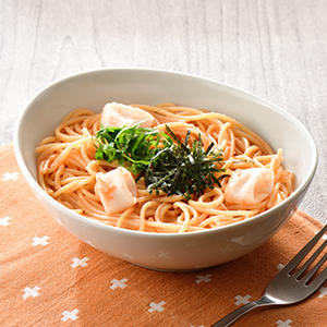 カフェ・ド・クリエ イカと大葉の博多明太子 Squid ＆ Perilla Leaf with Spicy Pollock Roe