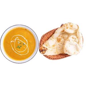 【人気No.3】 A.チキンカレーナンセット(A.Chicken Curry Naan Set)