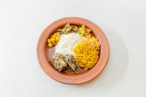 本日のカレー(副菜付き)ライス＆カリー