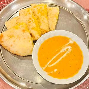 バターチキンカレーとチーズナンセット/Butter Chicken Curry with Cheese Naan Set