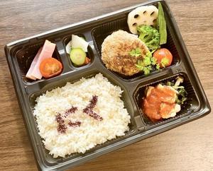 手ごねハンバーグ弁当