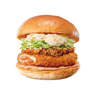 【単品】えびカレーバーガー Shrimp Cutlet Curry Burger