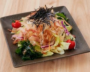 大根パリパリサラダ(玉ねぎ醤油ドレッシング)
