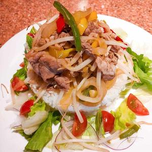 ラム肉スタミナ焼き