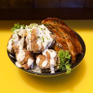 うなぎ＆唐揚げ