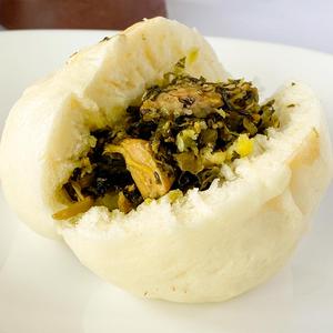 高菜と豚肉の肉まん