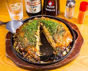 ちゃんぽん焼(イカ天肉玉そばうどん両方入り)