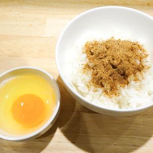 追いTKG(卵かけ飯/生卵、魚粉)